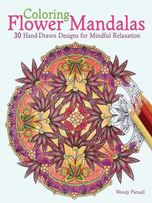 cover image of Coloring Flower Mandalas